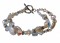 Pearl & Clear Eclectic Bracelet