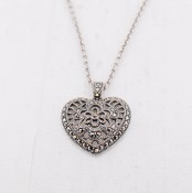 Filigree Heart Necklace