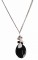 Obsidian Cluster Necklace