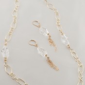 Polygon Chain Earrings