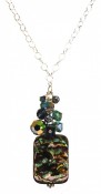 Abalone Cluster Necklace