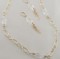 Polygon Chain Necklace & Earrings