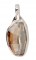 Swarovski Calypso Gemstone Pendant in Golden Shadow