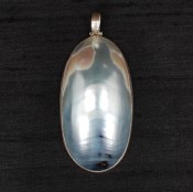 Blue Mabé Pearl Pendant